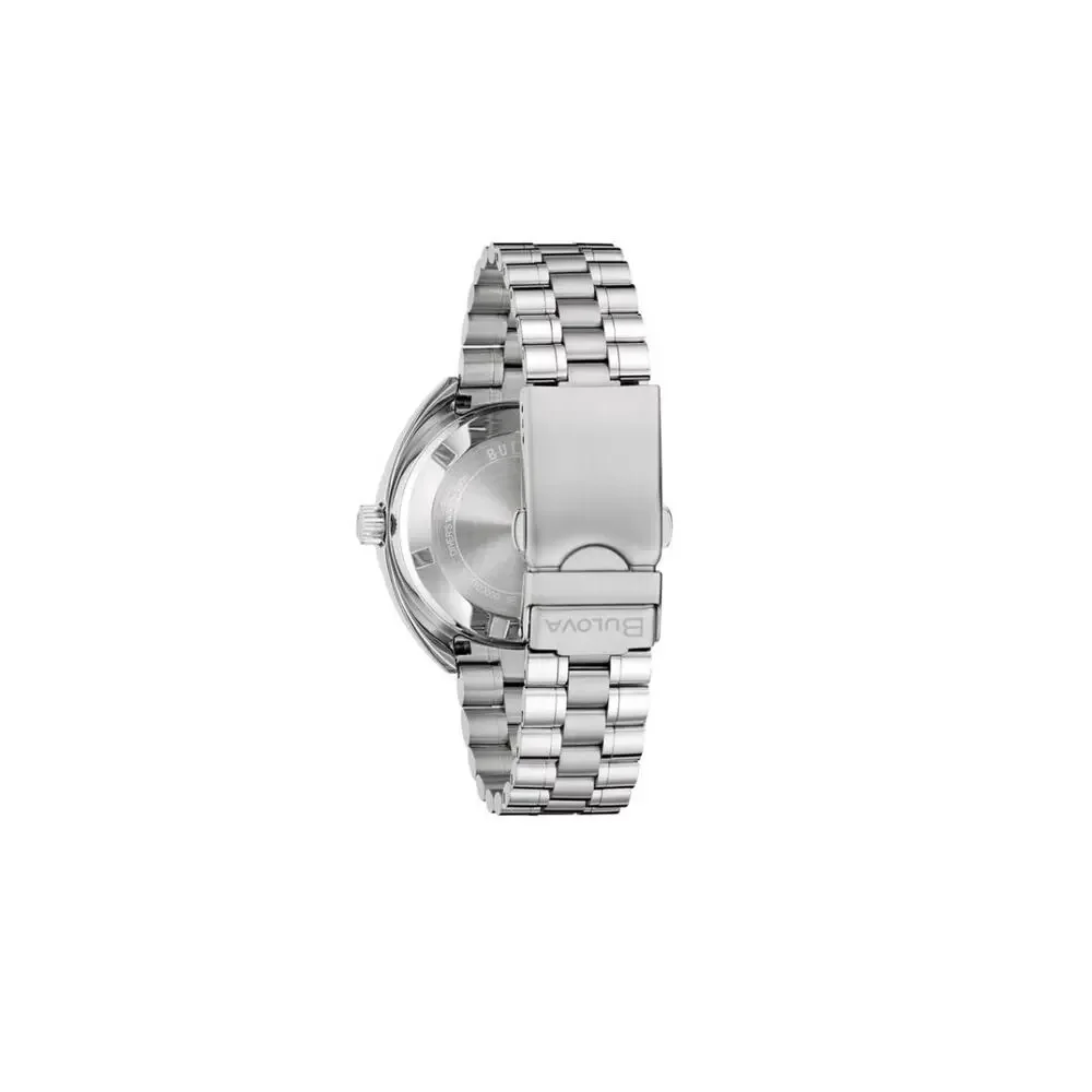 Bulova Oceanographer Blue Dial Stainless Men's Automatic Watch 41mm 96B477